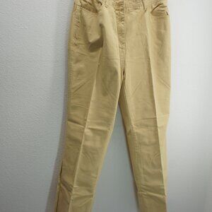 Chicos camel twill pants size 2.5  NWTS